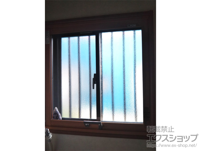 東京都町田市のの二重窓（内窓） インプラス  引違い窓 浴室仕様 ユニットバス納まり 2枚建 施工例