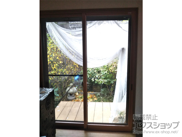 東京都町田市のの二重窓（内窓） インプラス 引違い窓 2枚建 施工例
