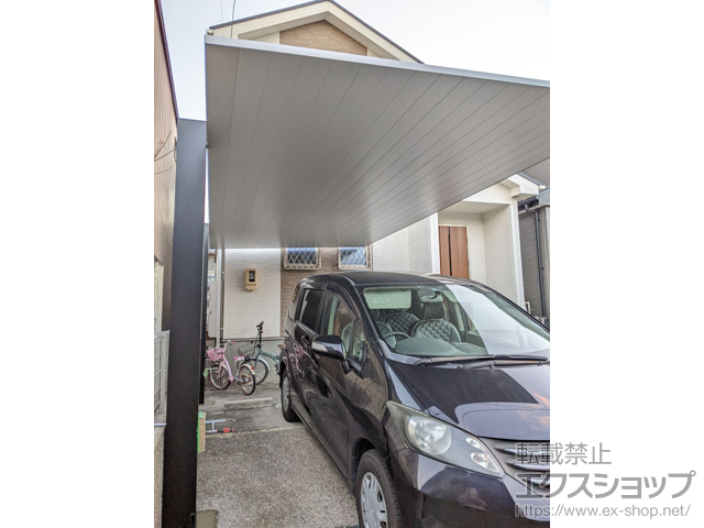 愛知県稲沢市ののカーポート カーポートSC 積雪〜20cm対応 施工例