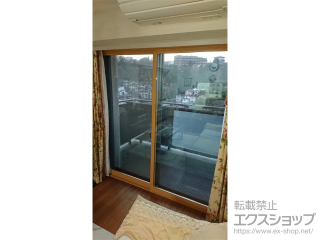 神奈川県横浜市のの二重窓（内窓） インプラス 引違い窓 2枚建 施工例