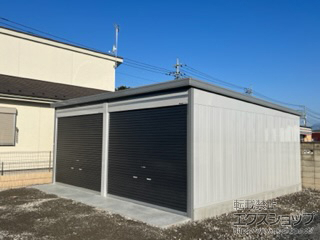 群馬県伊勢崎市のの倉庫・ガレージ ガレーディア 一般型 6260×5775×2660 ハイルーフ GRN-3157HL-2 施工例