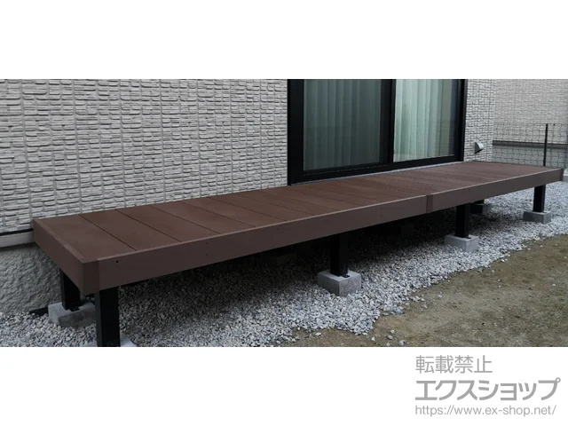 三重県四日市市のYKKAPのウッドデッキ リウッドデッキ 200 施工例