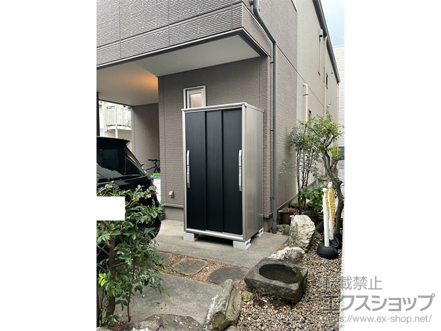 東京都豊島区のの物置・屋外倉庫 エスモ 一般型 1065×774×1913（ESF-1007A） ESF-1007A-WE 施工例