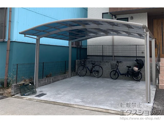 愛知県名古屋市のValue Selectのカーポート プレシオスポート ワイド 積雪～20cm対応 施工例