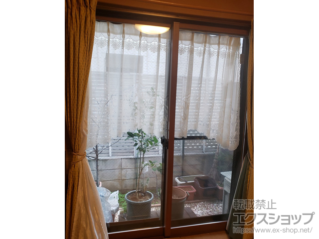 埼玉県新座市のの二重窓（内窓） インプラス 引違い窓 2枚建 施工例