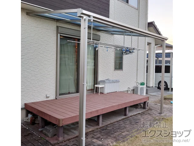 ���쌧�ω����s��YKKAP�̃e���X���� �\�����A F�^ �e���X�^�C�v �P�� �ϐ�`20cm�Ή��{�݂艺�����Œ蕨���� �{�H��