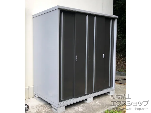 兵庫県神戸市のイナバの物置・収納・屋外倉庫 シンプリー 一般型 1940×905×1903 MJX-199E-P-EB 施工例