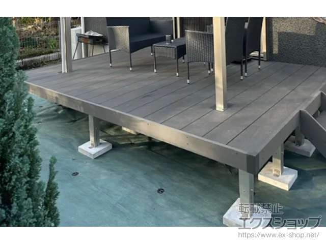 �_�ސ쌧���b�S���쒬�̂̃e���X�����A�E�b�h�f�b�L ���E�b�h�f�b�L 200+���E�b�h�X�e�b�v5�^ �{�H��