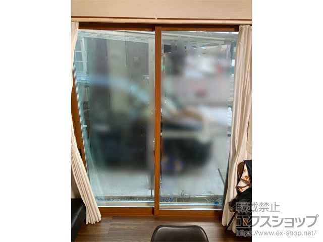 広島県三次市のの二重窓（内窓） インプラス 引違い窓 2枚建 施工例