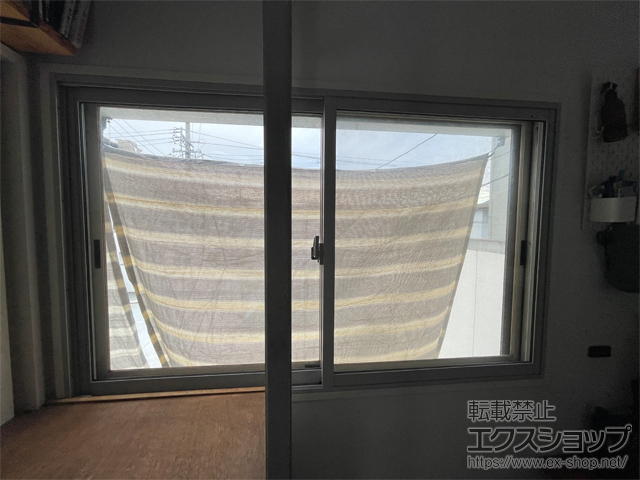 愛知県豊橋市のの二重窓（内窓） インプラス 引違い窓 2枚建 施工例