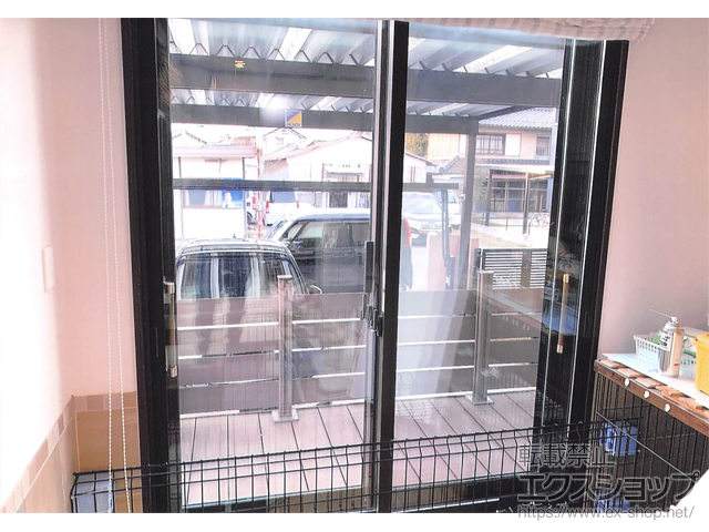 京都府福知山市のの二重窓（内窓） インプラス 引違い窓 2枚建 施工例