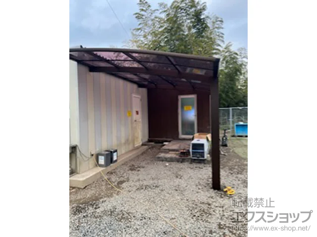 福岡県直方市のYKKAPのカーポート アリュース　積雪～20cm対応 施工例