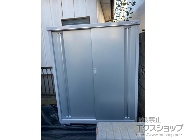東京都世田谷区のの物置・屋外倉庫 シンプリー 一般型 1320×755×1603 MJX-137D-P-PS 施工例