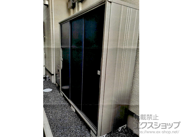 京都府京都市のの物置・屋外倉庫 エスモ 一般型 1950×674×1913 ESF-1906A-DO 施工例