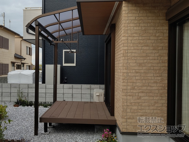 高知県香南市ののウッドデッキ リウッドデッキ 200 施工例