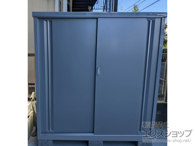 神奈川県大和市のの物置・屋外倉庫 シンプリー 一般型 1520×515×1603 MJX-155D-P-PS 施工例