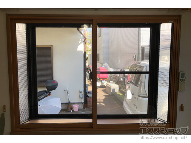 神奈川県川崎市のの二重窓（内窓） インプラス 引違い窓 2枚建 施工例