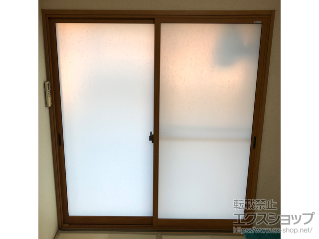 神奈川県川崎市のの二重窓（内窓） インプラス 引違い窓 2枚建+埋め木樹脂材 施工例