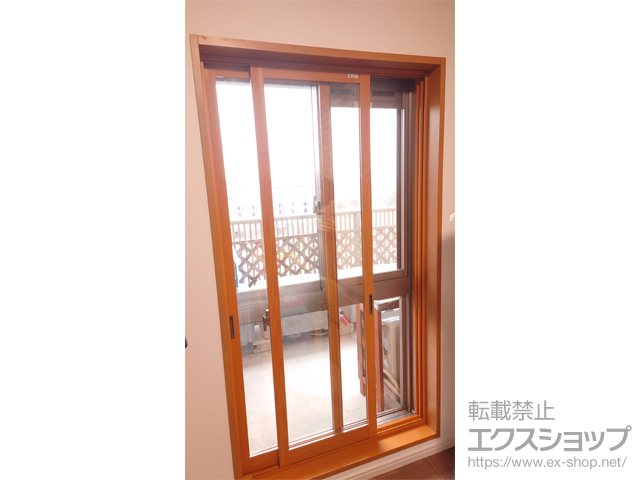東京都稲城市のの二重窓（内窓） インプラス 引違い窓 2枚建 施工例
