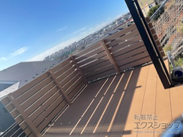神奈川県横浜市ののウッドデッキ リウッドデッキ 200 施工例