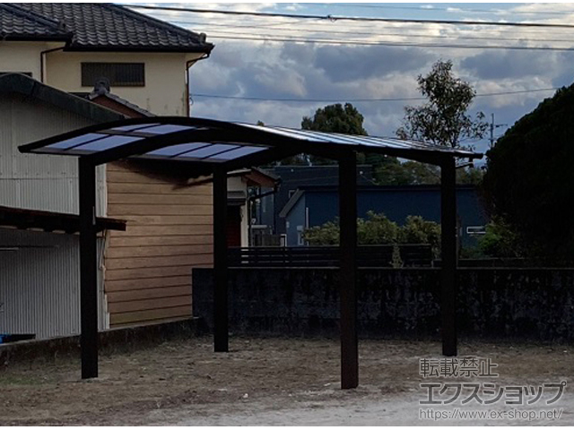 鹿児島県鹿屋市ののカーポート アリュース ワン　積雪〜20cm対応 施工例