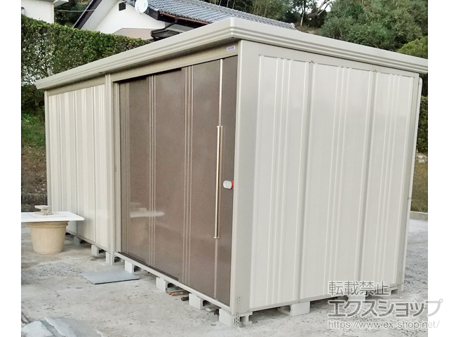 千葉県鴨川市のの物置・屋外倉庫 Mr.ストックマンダンディ 一般型 5079×1922×2110 ND-5019-B 施工例
