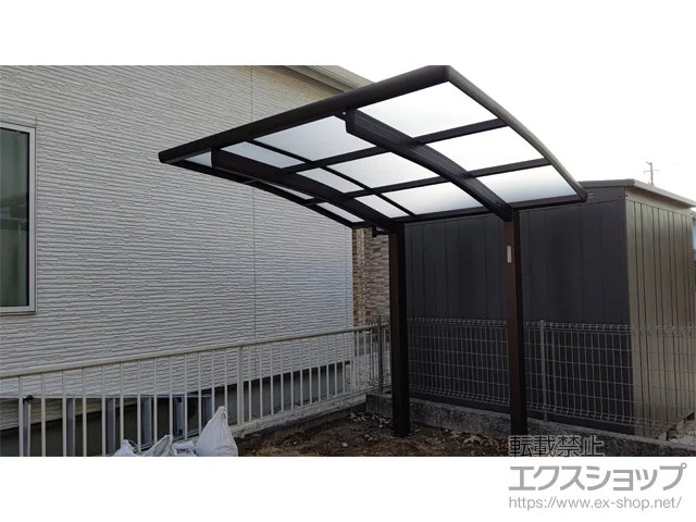 愛知県岩倉市のValue Selectのサイクルポート・自転車置き場 プレシオスポート ミニ 積雪～20cm対応 施工例