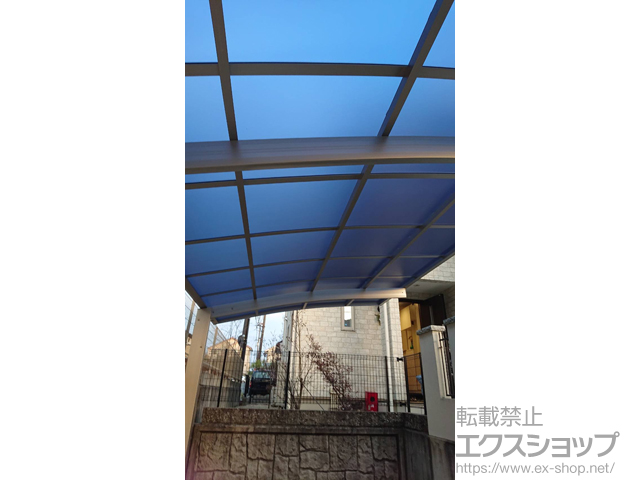 奈良県奈良市ののカーポート プレシオスポート 積雪〜20cm対応 施工例