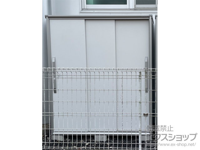 愛知県日進市のの物置・屋外倉庫 エスモ 一般型 1650×924×1913 ESF-1609A-TW 施工例
