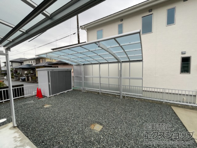 三重県松阪市ののカーポート アリュース　積雪〜20cm対応 施工例