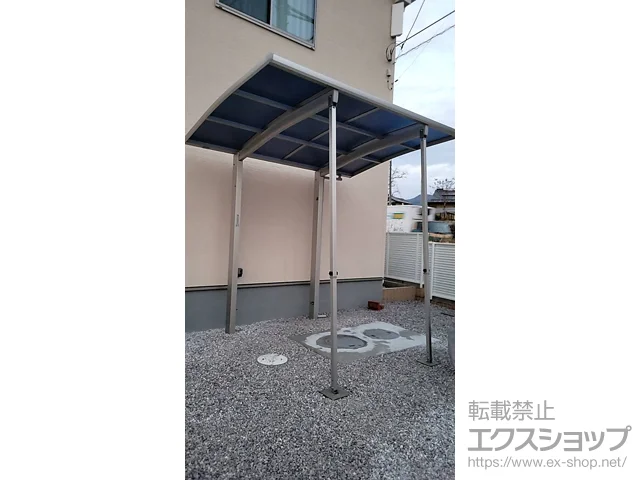 群馬県渋川市のの物置・収納・屋外倉庫、サイクルポート・自転車置き場 アリュースミニ 積雪～20cm対応 施工例
