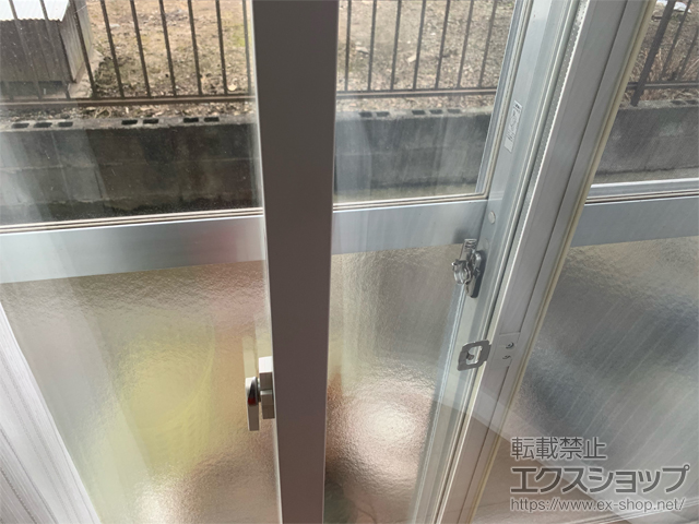 福岡県朝倉市のの二重窓（内窓） インプラス 引違い窓 変則2枚建 施工例