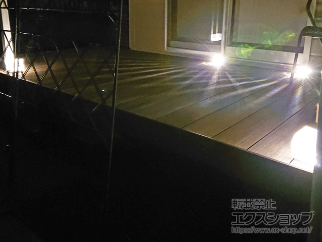 茨城県東茨城郡茨城町ののウッドデッキ 樹ら楽ステージ 木彫 施工例
