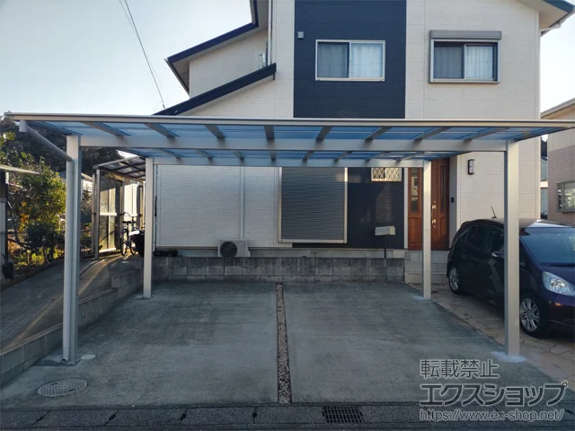 千葉県茂原市のValue Selectのカーポート ソリッドポート ワイド 積雪～20cm対応 施工例