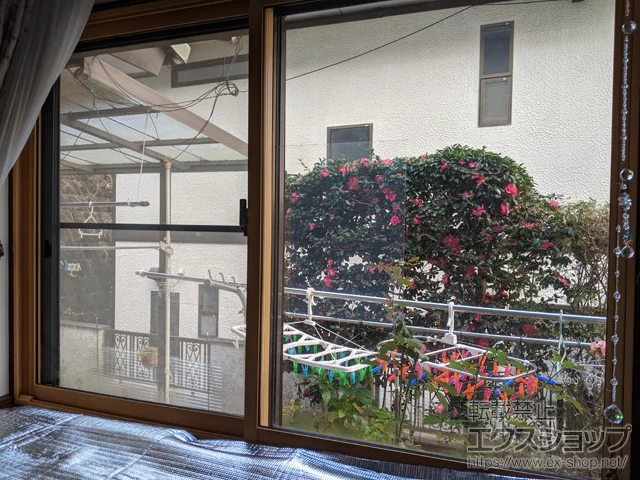 茨城県日立市のの内窓（二重窓・二重サッシ） インプラス 引違い窓 2枚建 施工例