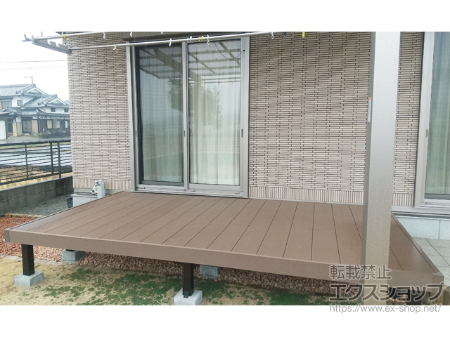 兵庫県姫路市ののウッドデッキ リウッドデッキ 200 施工例