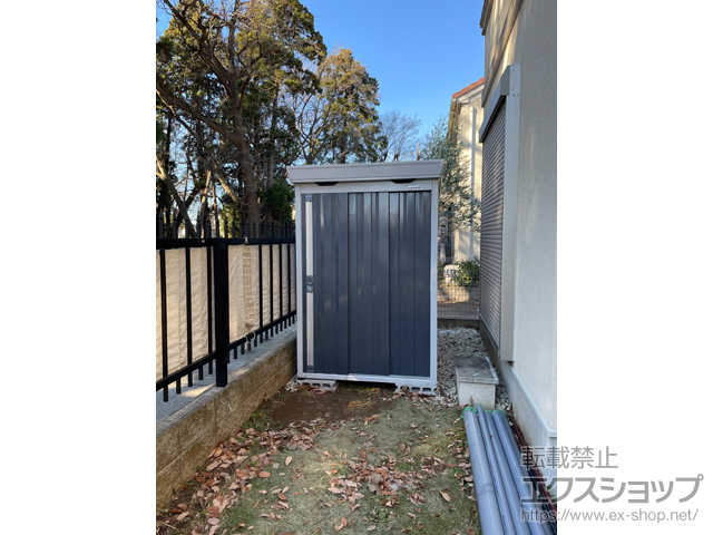 千葉県八千代市のの物置・屋外倉庫 FORTA 一般型 1370×2630×2085 FS-1426S-CG 施工例