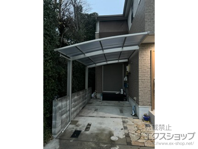 京都府長岡京市ののカーポート アリュース　積雪〜20cm対応 施工例