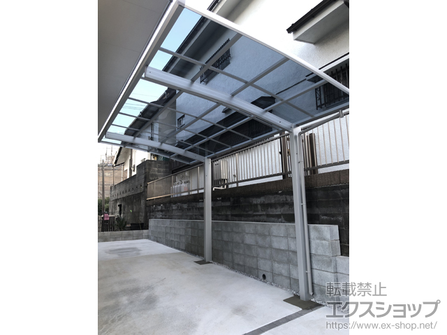 神奈川県座間市ののカーポート アリュース　積雪〜20cm対応 施工例