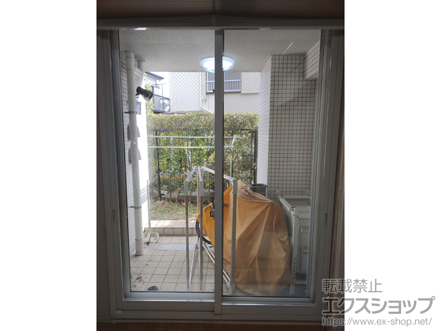 神奈川県川崎市のの二重窓（内窓） インプラス 引違い窓 2枚建 施工例