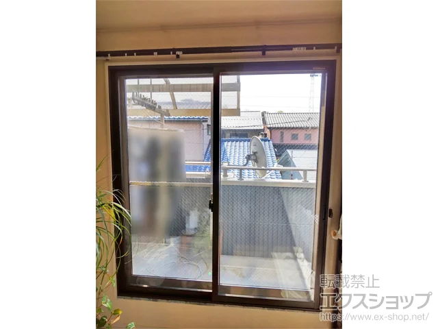 神奈川県平塚市のの内窓（二重窓・二重サッシ） プラマードU 引違い窓 2枚建 施工例