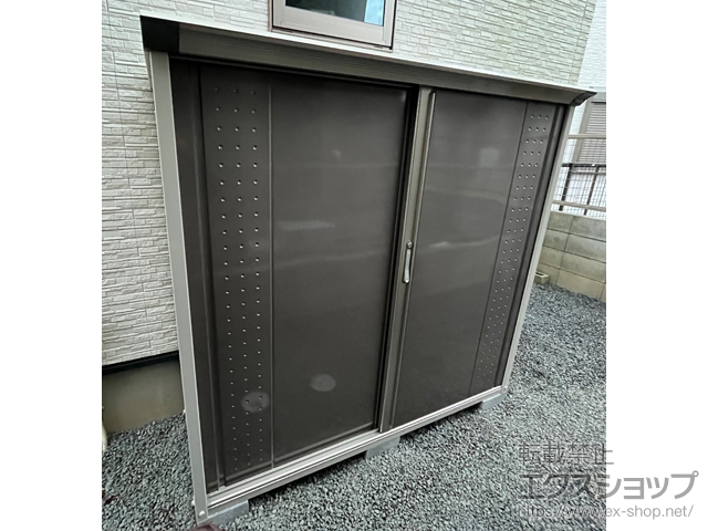 千葉県印西市のの物置・屋外倉庫 グランプレステージジャンプ 1695×530×1600 GP-175B-F-CB 施工例