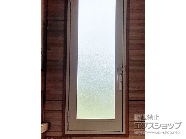 千葉県印西市のの内窓（二重窓・二重サッシ） インプラス 開き窓 外観右吊元 施工例