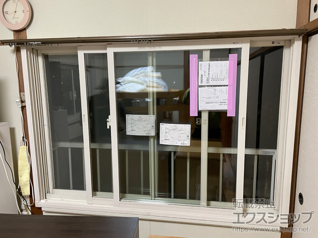 佐賀県佐賀市のの二重窓（内窓） インプラス 引違い窓 4枚建 施工例