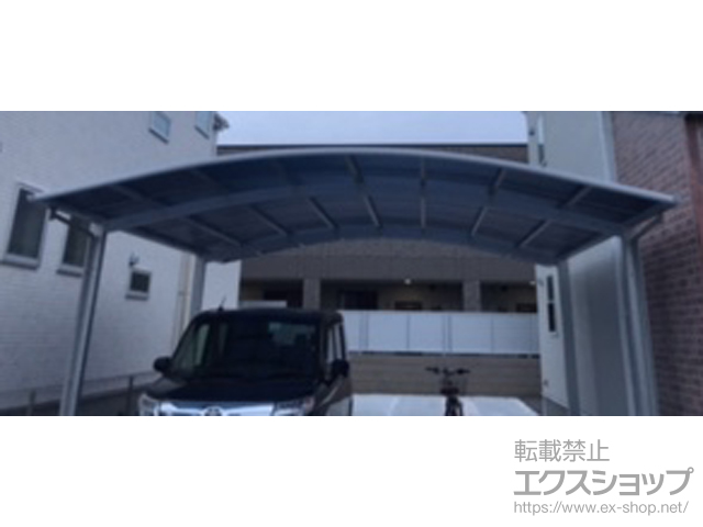 岐阜県大垣市ののカーポート アリュース ツイン　積雪〜20cm対応 施工例