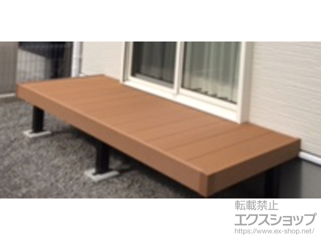岐阜県大垣市ののウッドデッキ リウッドデッキ 200 施工例