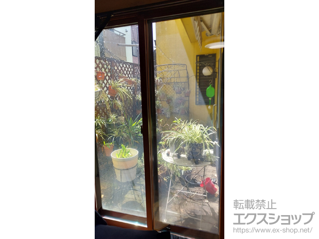 東京都荒川区のの二重窓（内窓） インプラス 引違い窓 2枚建 施工例
