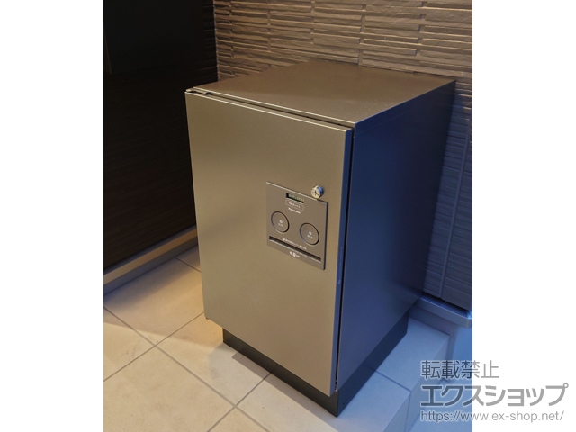 広島県尾道市のの機能門柱・ポスト 宅配ボックス COMBO 据え置き施工 施工例