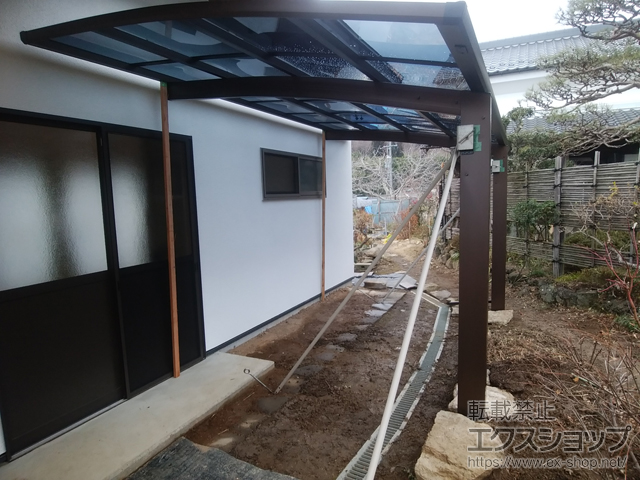 長野県上田市ののカーポート アリュース　積雪〜20cm対応 施工例