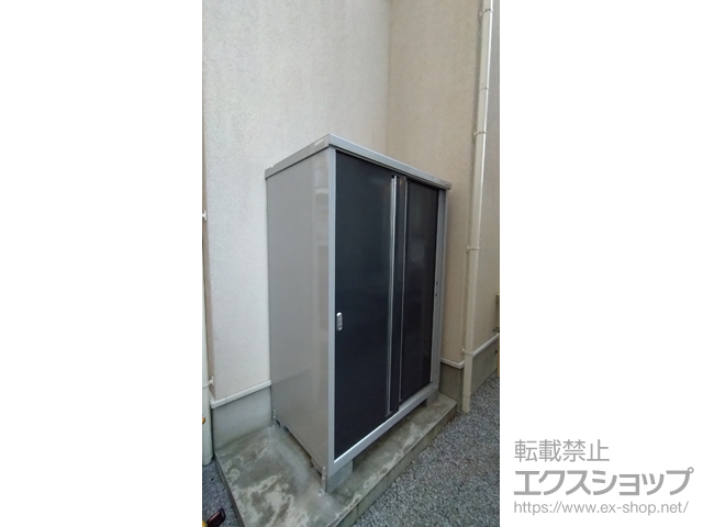 神奈川県川崎市のの物置・屋外倉庫 シンプリー 一般型 1320×755×1903（MJX-137EP） MJX-137E-P-CG 施工例